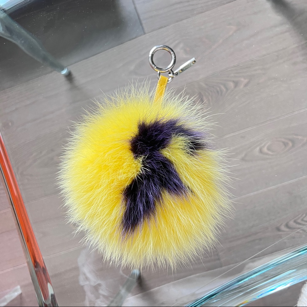Fendi bag charm